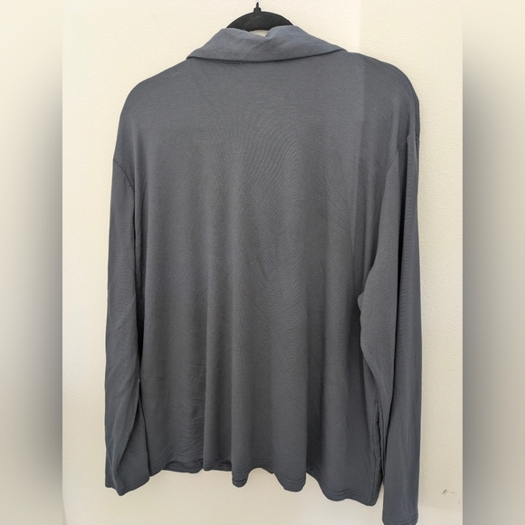 Target new women's Sleepwear Top Pajama Long Sleeve Soft Viscose Button Up Sz 20 - Picture 3 of 7